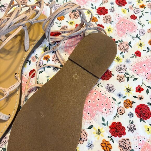 Madewell Pink and Tan Gladiator Sandals - Picture 6 of 6